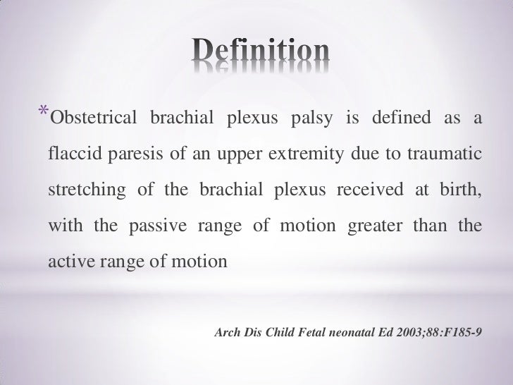traumatic brachial plexus injury pdf