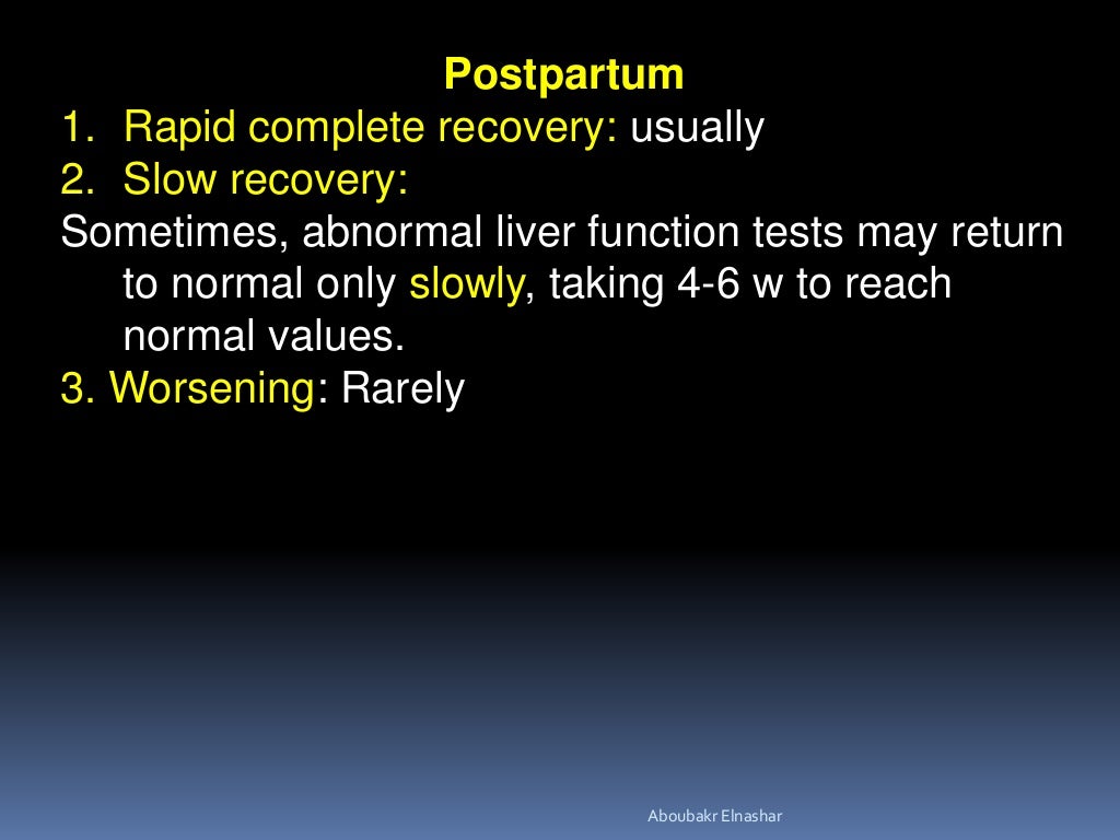 Obstetric cholestasis