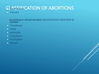 Obstetric hemorrhages of the 1st half of pregnancy.ppt