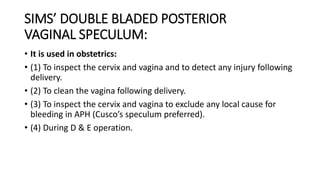 Obstetric instruments power point presentaion 