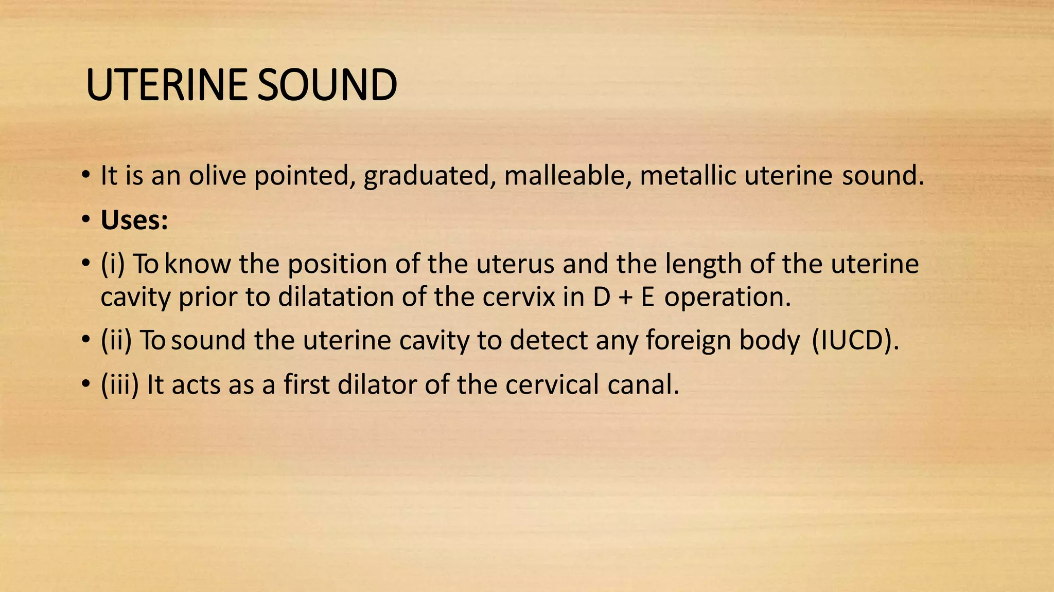 Obstetric instruments | PPTX