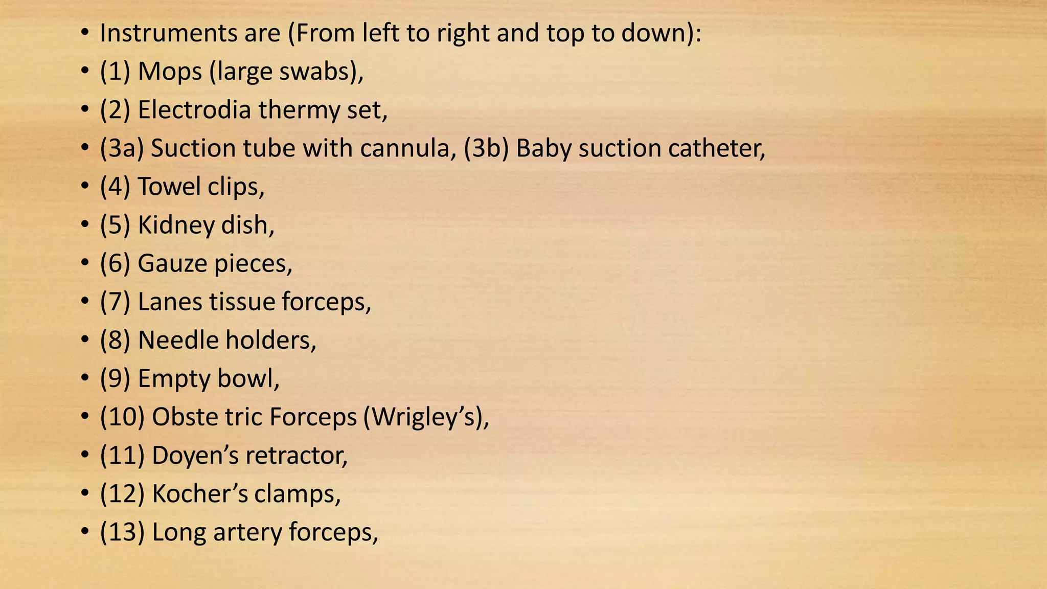 Obstetric instruments | PPTX
