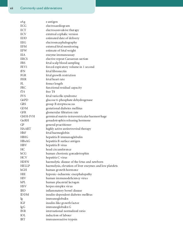 obs medical abbreviation obs medical abbreviation