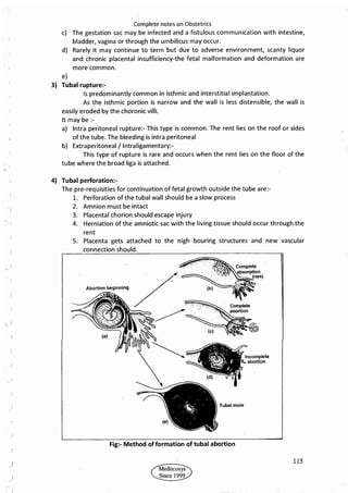 Obstetrics High Yield notes - For revision. .pdf