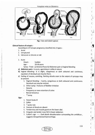 Obstetrics High Yield notes - For revision. .pdf