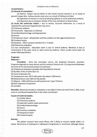 Obstetrics High Yield notes - For revision. .pdf