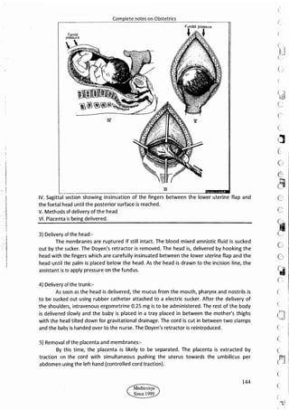 Obstetrics High Yield notes - For revision. .pdf