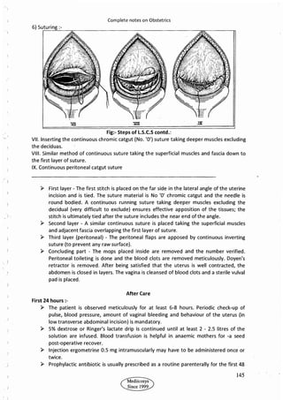 Obstetrics High Yield notes - For revision. .pdf