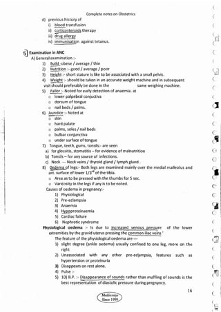 Obstetrics High Yield notes - For revision. .pdf
