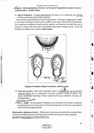 Obstetrics High Yield notes - For revision. .pdf