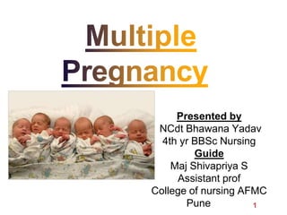 Presented by
NCdt Bhawana Yadav
4th yr BBSc Nursing
Guide
Maj Shivapriya S
Assistant prof
College of nursing AFMC
Pune 1
 