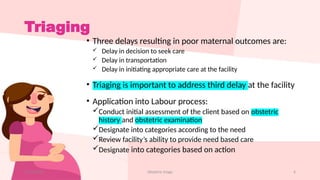TRIAGING OBSTETRICS AND GYNACOLOGIC EMERGENCIES.pptx
