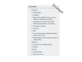 Etiologia
 