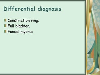 Obstructed labor | PPTX