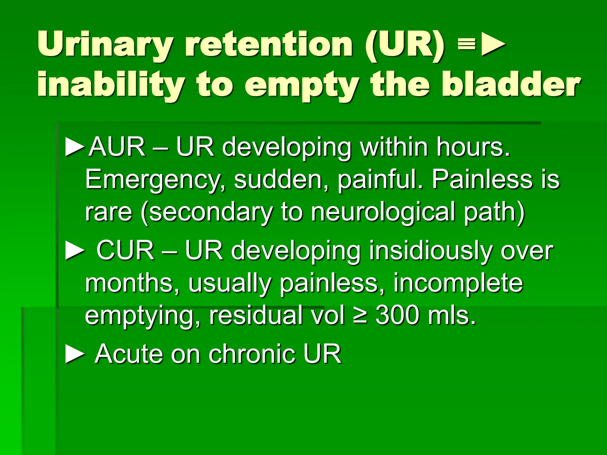 OBSTRUCTIVE-UROPATHY.powerpoint ppt11111 | PPT