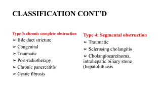 OBSTRUCTIVE JAUNDICE-1.pptx congenital in | PPTX