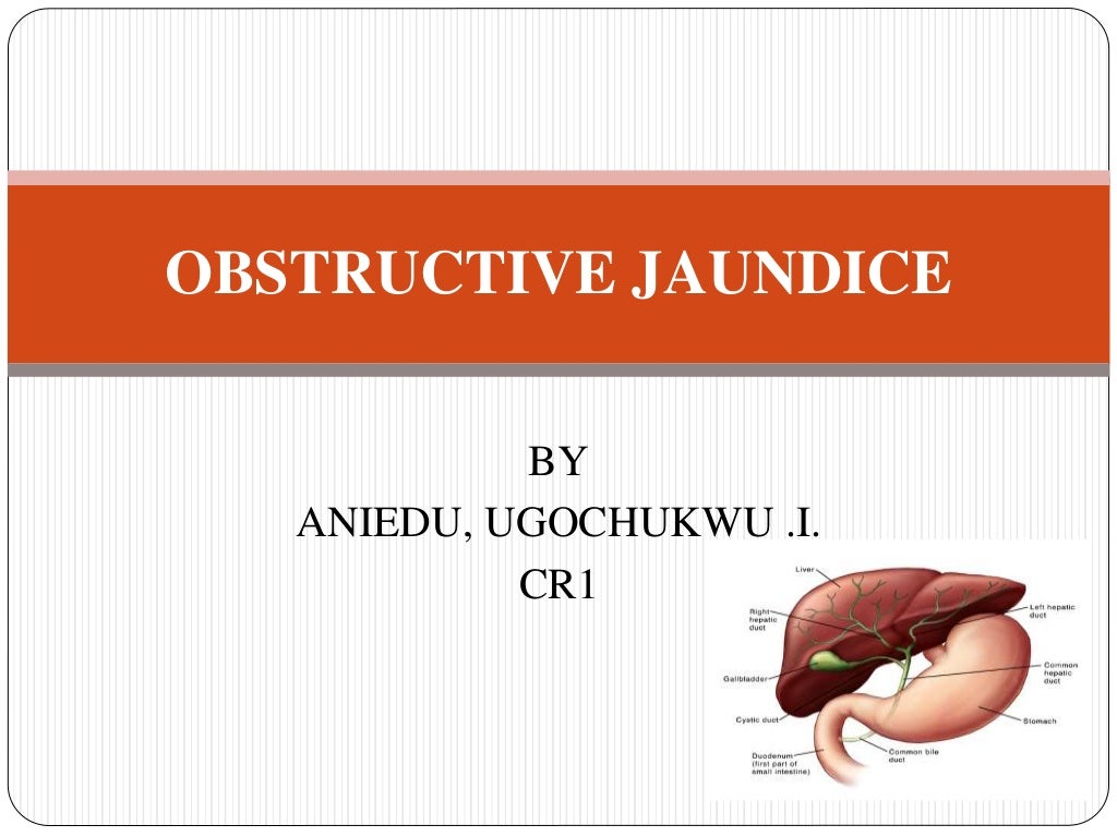 Obstructive jaundice 1