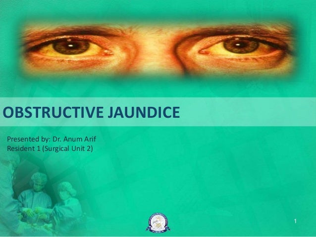 obstructive jaundice