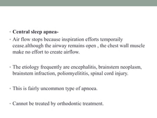 Obstructive sleep apnea | PPTX