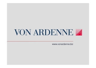 www.vonardenne.biz
 