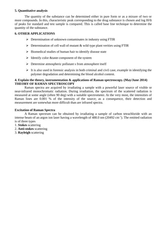 OBT751 Analytical methods Instrumentation materials | PDF