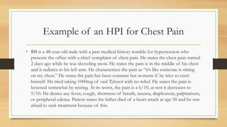 Medical Hpi Example Obtaining a health history_rev fall 2022.pptx