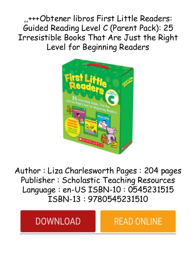 Obtener Libros First Little Readers Guided Reading Level C Par Obtener Libros First Little Readers Guided Reading Level C Par