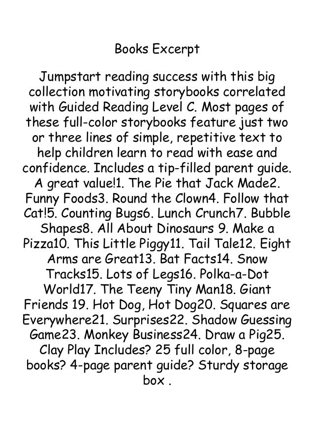 Obtener Libros First Little Readers Guided Reading Level C Par