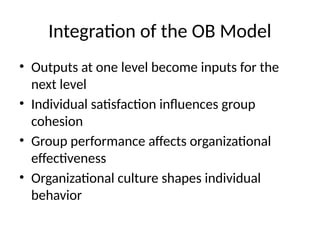 OB Theoretical model.pptx Model of OB by robbins | PPTX