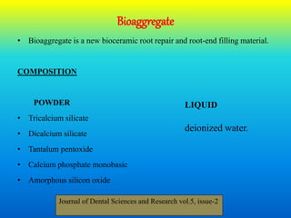 Obturation materials ppt | PPTX