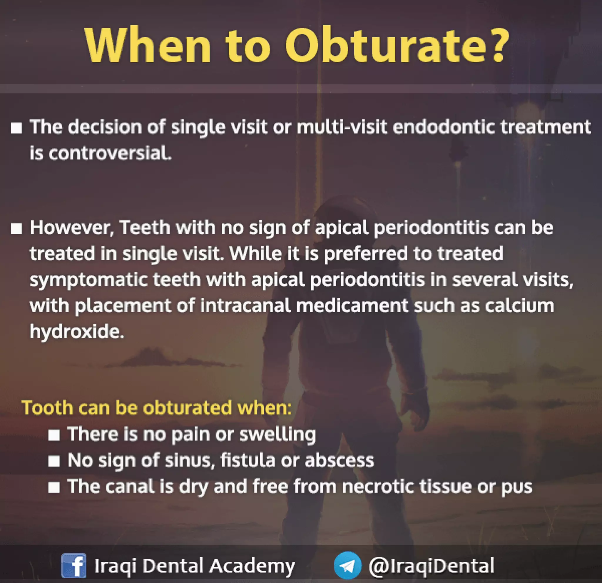 Obturation of Root Canal - Brief Presentation