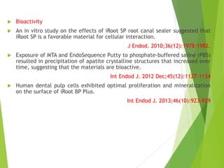 Obturation of root canal system | PPTX