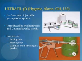 obturation techniques | PPT