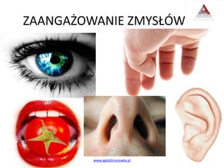 ZAANGAŻOWANIE ZMYSŁÓW
www.agatalimanowka.pl
 