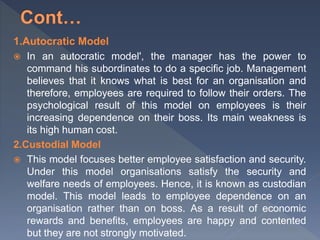 Organisational Behaviour Unit- I | PPTX