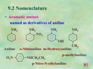 Oc-ch9 Amines and Nitrogen compounds.ppt