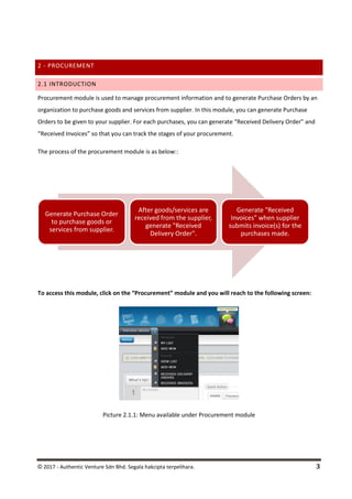 OfficeCentral User Manual for Procurement (English) V1R1
