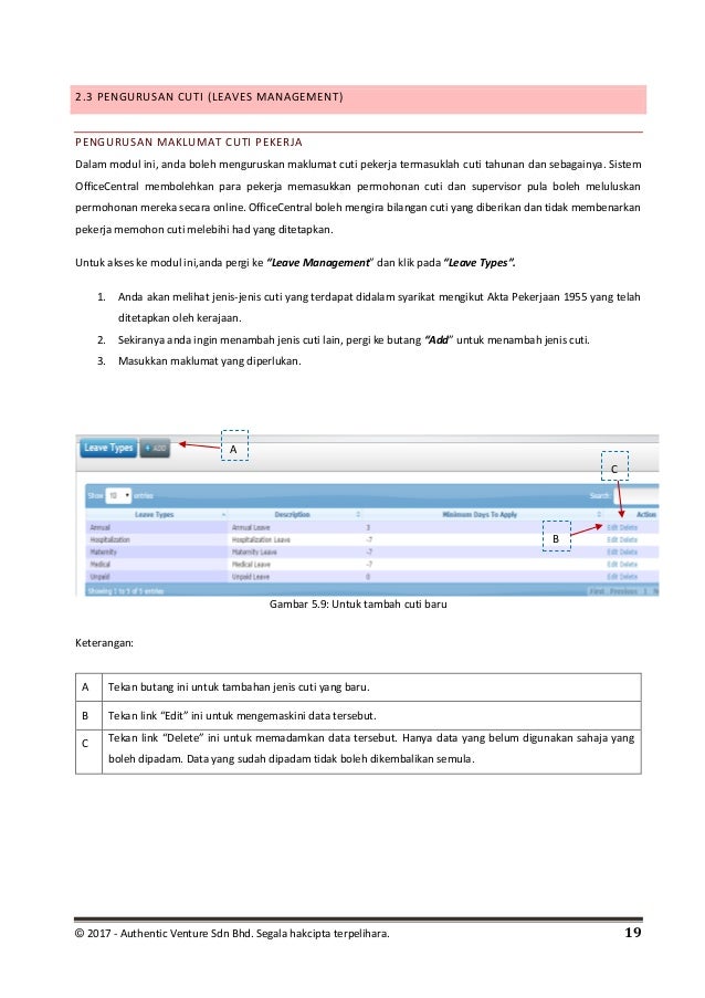 OfficeCentral User Manual HRMS (Bahasa Melayu) V3R2