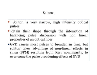 Solitons
 