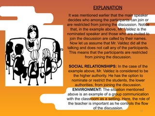 Restriction Communication Example ORAL COMMUNICATION NOMINATION AND RESTRICTION.pptx
