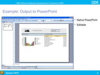 Ibm Rational Rows IBM Rational software | PPT