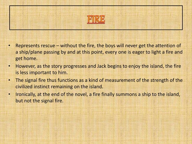 Lord of the Flies - full overview | PPTX | Fiction | Books and Literature