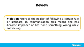Violating Values Lesson: Violations in Communication Situations.pptx