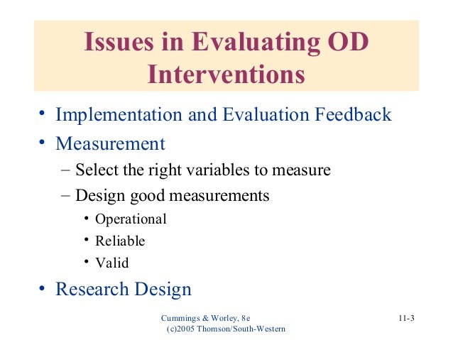 Oc 6440 evaluating od interventions Slide 3