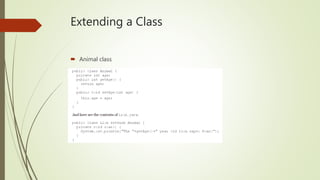 OCA Java SE 8 Exam Chapter 5 Class Design | PPTX
