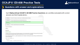 OCAJP 8 1Z0-808 Practice Tests | PPT