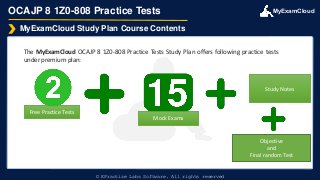 OCAJP 8 1Z0-808 Practice Tests | PPT