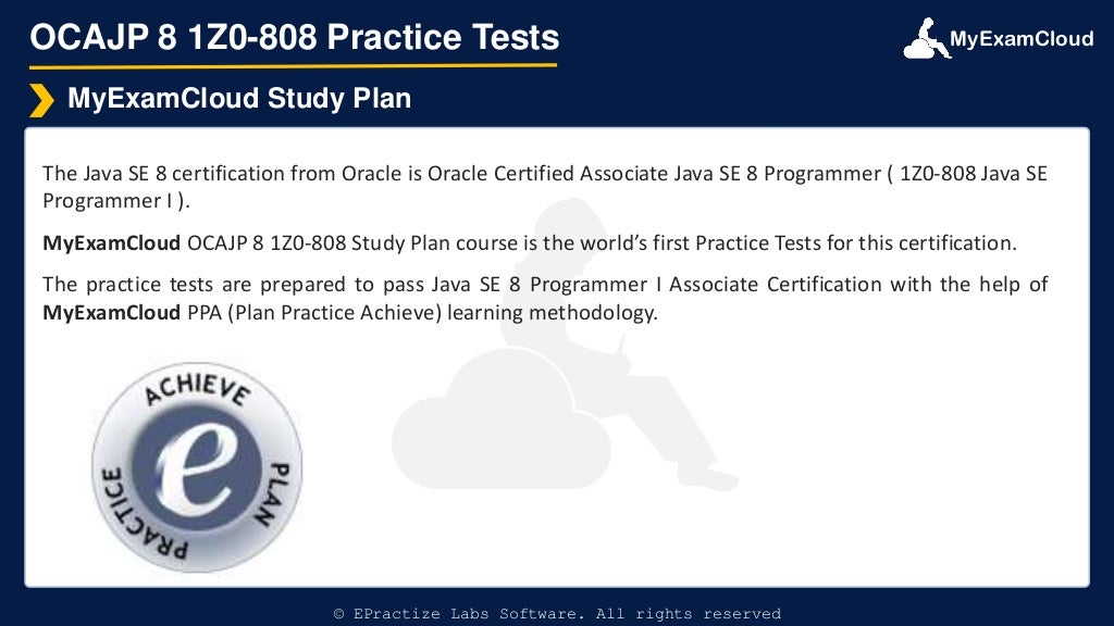 OCAJP 8 1Z0-808 Practice Tests | PPT