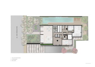 1 
2 
1. sala de massagem 
2. lavanderi a 
3. zelador 
3 
me z z a nino 
A L . d o s M A R AC AT I N S 
 