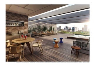 P erspe c ti va i l ustr a da do a pto . T E R R AÇ O fin a l 0 3 , c om sugestão de de c or a ç ão . O s a c a b a mentos , m ó v eis e utensí l ios não fa z em pa rte do c ontr ato de c ompr a e v end a do im ó v e l . 
 